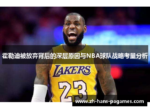 霍勒迪被放弃背后的深层原因与NBA球队战略考量分析