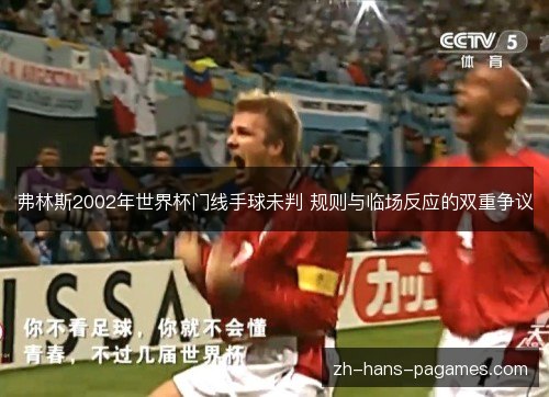 弗林斯2002年世界杯门线手球未判 规则与临场反应的双重争议 弗林斯2002年世界杯门线手球未判 规则与临场反应的双重争议